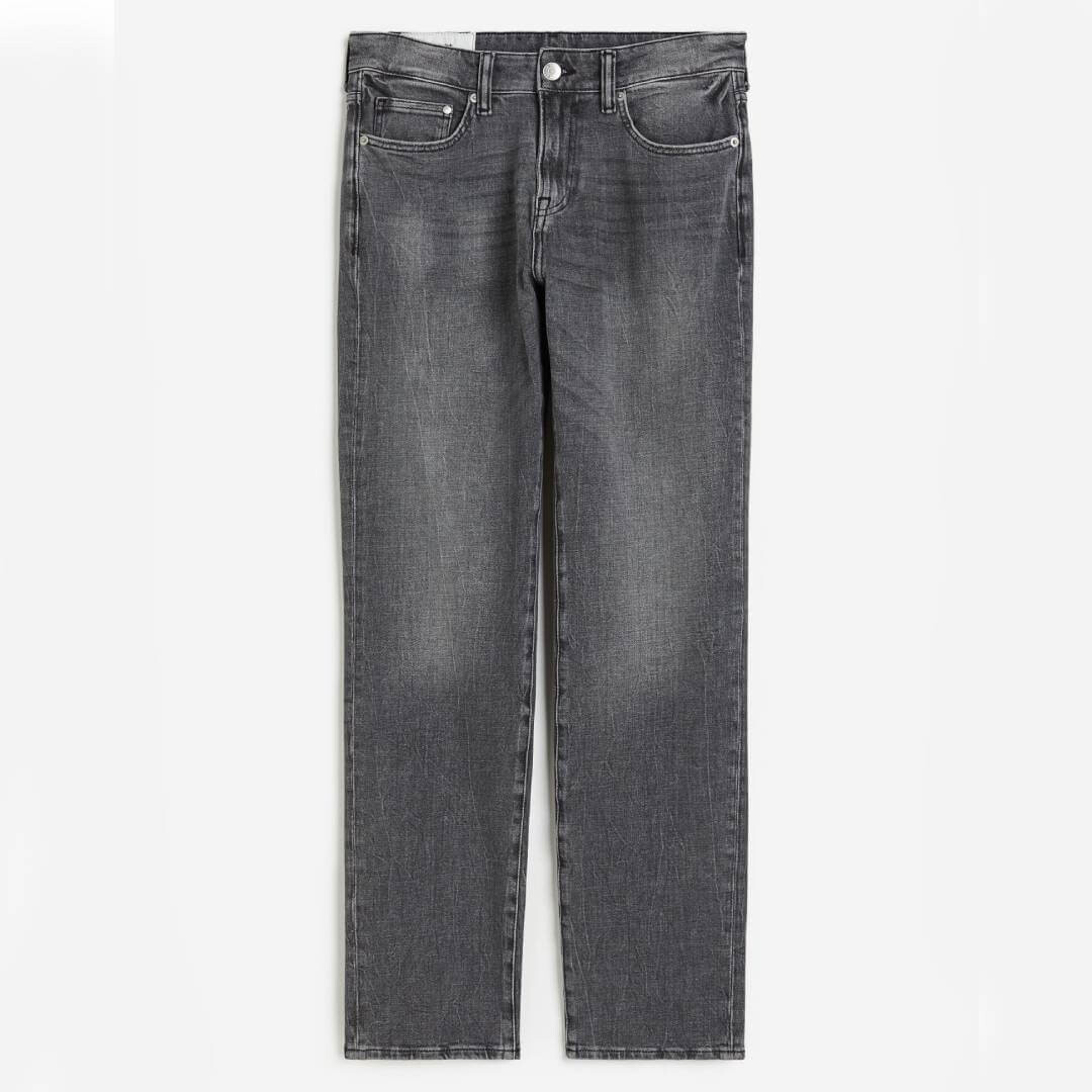 Джинсы H&M Xfit Straight Regular, серый
Джинсы H&M Xfit Straight Regular, серый