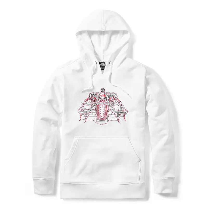 Толстовка унисекс белая The North Face, белый
Толстовка унисекс белая The North Face, белый