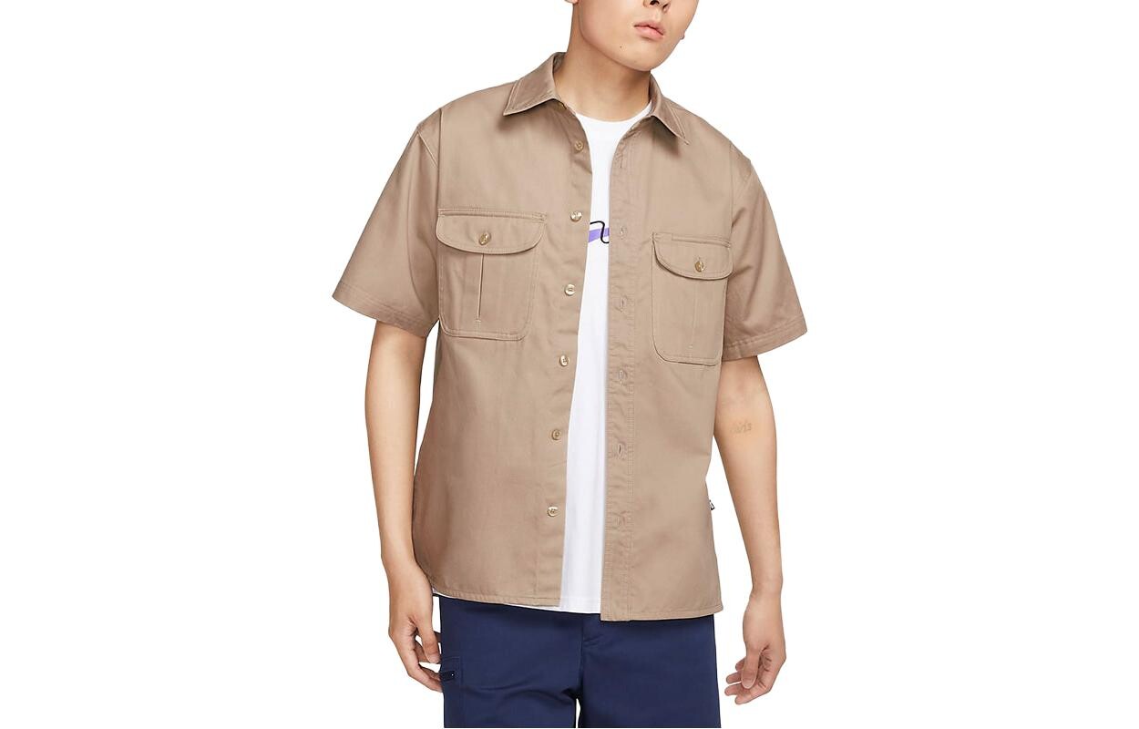 Рубашка унисекс хаки Nike, хаки
Рубашка унисекс хаки Nike, хаки