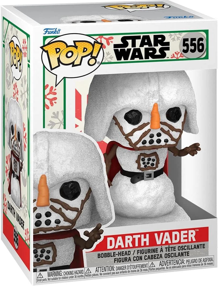 Фигурка Funko POP! Star Wars: Holiday - Snowman Darth Vader 
Фигурка Funko POP! Star Wars: Holiday - Snowman Darth Vader
