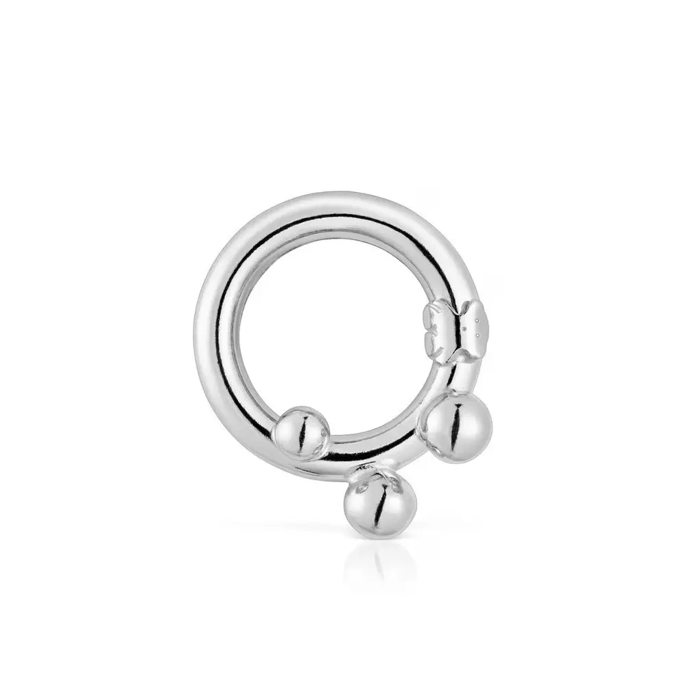 Кольцо-держатель для подвесок Tous Small Hold, серебро