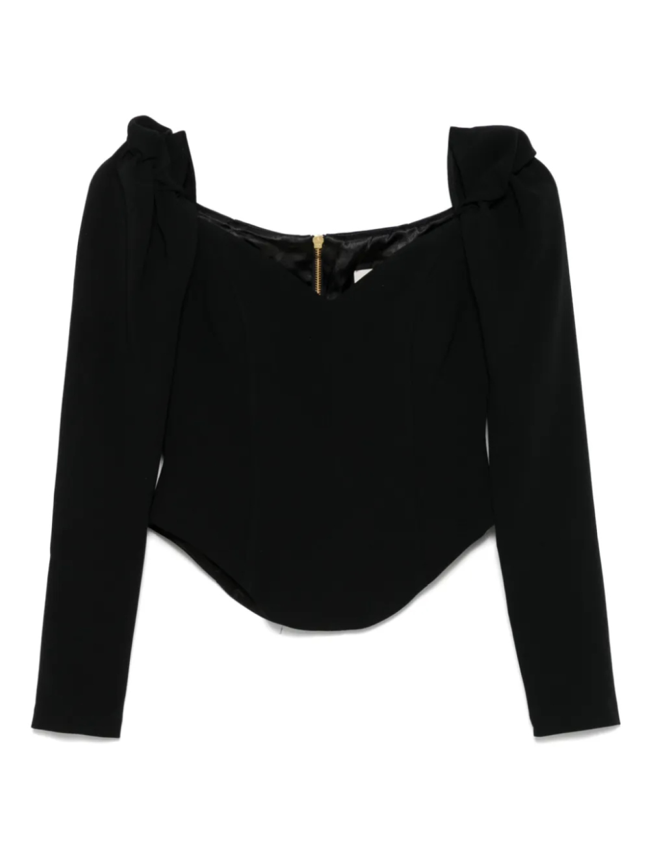 Топ с открытыми плечами MOOS STUDIO, черный
Топ с открытыми плечами MOOS STUDIO, черный