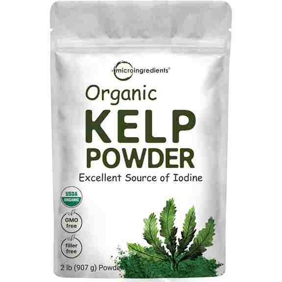 Порошок морских водорослей ламинарии Micro Ingredients Organic Kelp Powder, 907 г
Порошок морских водорослей ламинарии Micro Ingredients Organic Kelp Powder, 907 г