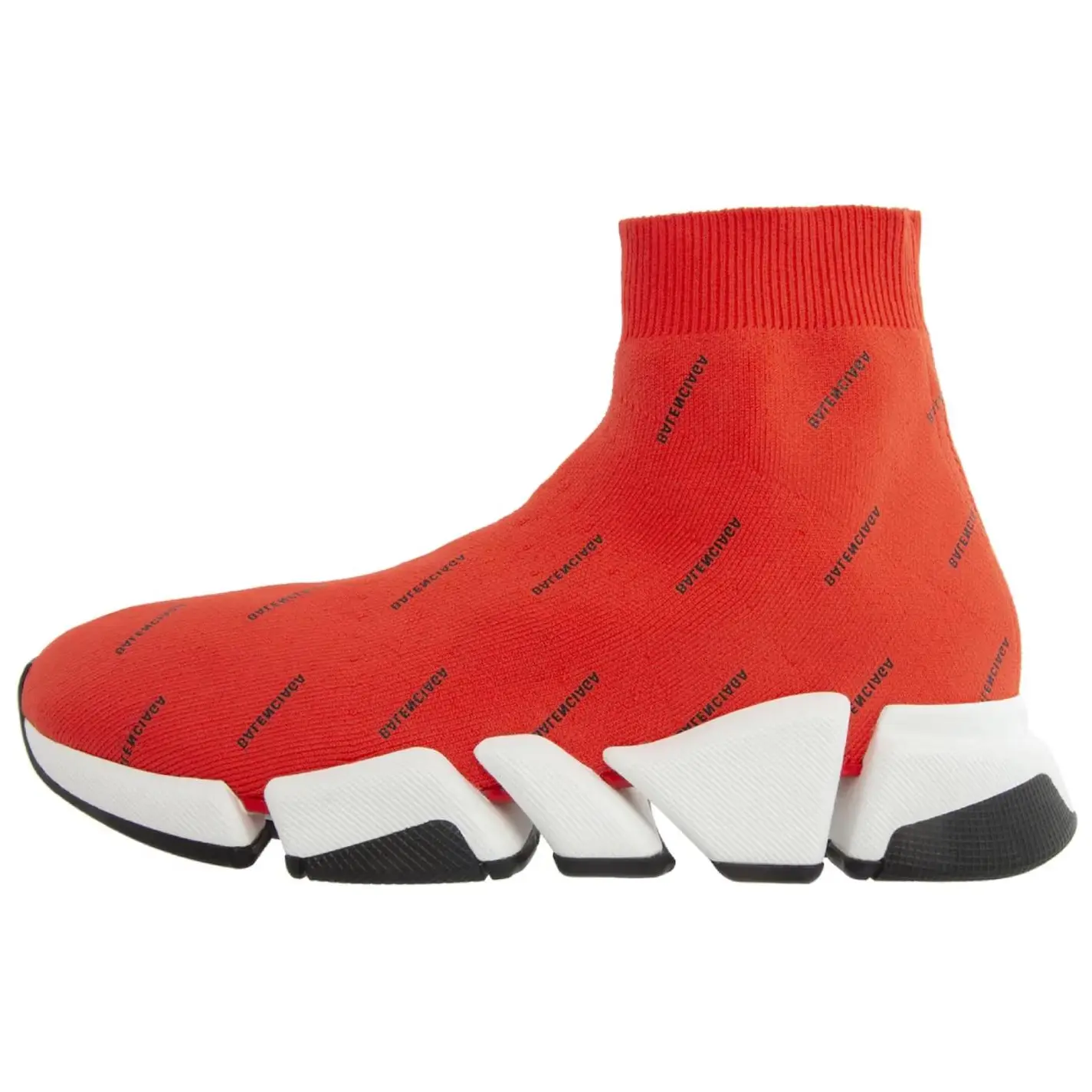 Balenciaga Высокие повседневные кроссовки Speed 2.0, красные, мужские 
Balenciaga Высокие повседневные кроссовки Speed 2.0, красные, мужские