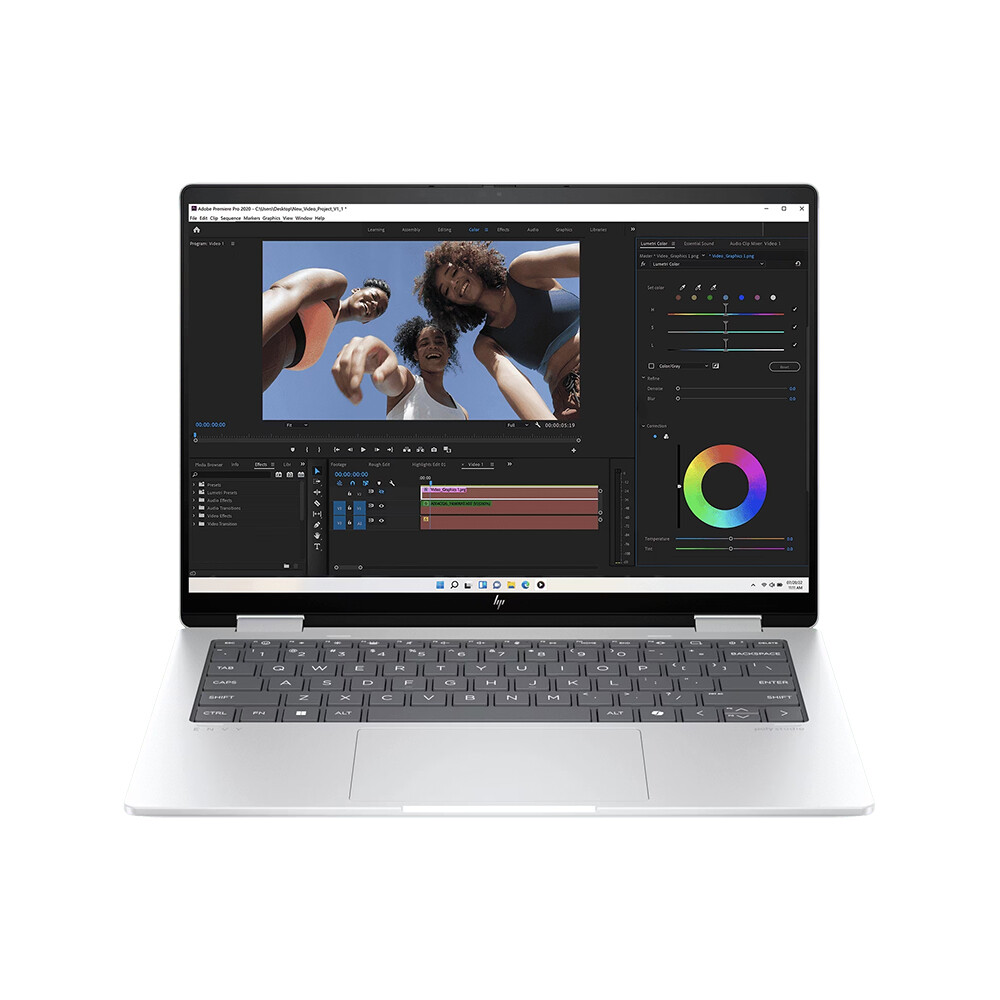 Ноутбук HP Envy x360 2024 Ryzen Edition, 14", 16 ГБ/1 ТБ, R7-8840HS, серебристый, английская раскладка
Ноутбук HP Envy x360 2024 Ryzen Edition, 14", 16 ГБ/1 ТБ, R7-8840HS, серебристый, английская раскладка