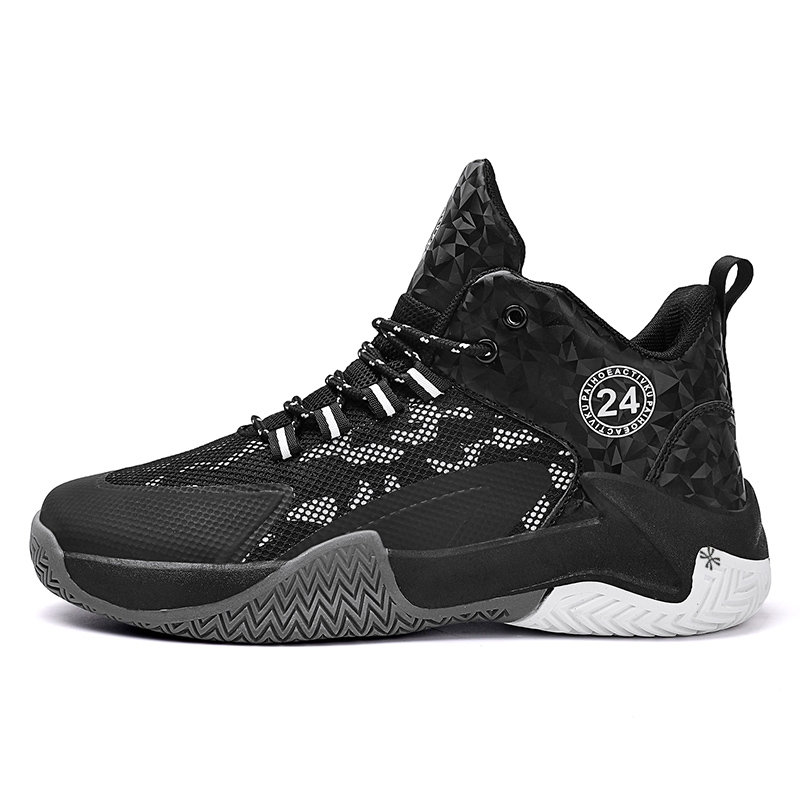 Детские баскетбольные кроссовки для подростков YUZHAOLIN, черный 
Детские баскетбольные кроссовки для подростков YUZHAOLIN, черный