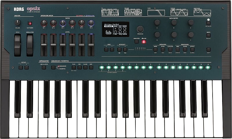 Korg OPSIX Модифицированный FM-синтезатор OPSIX Altered FM Synthesizer
Korg OPSIX Модифицированный FM-синтезатор OPSIX Altered FM Synthesizer