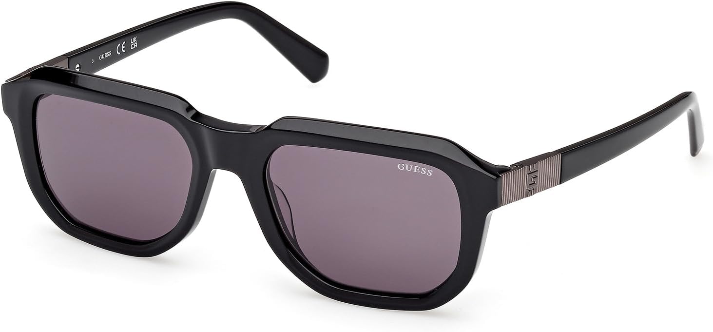 Солнцезащитные очки GUESS GU 00278 01A, блестящие, черные /
Солнцезащитные очки GUESS GU 00278 01A, блестящие, черные /