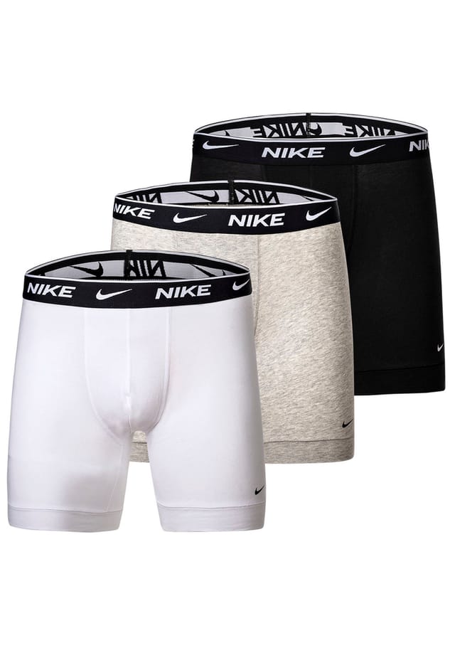 Трусы-Боксеры из эластичного хлопка на каждый день упаковка из 3 шт. Nike, мультиколор 
Трусы-Боксеры из эластичного хлопка на каждый день упаковка из 3 шт. Nike, мультиколор