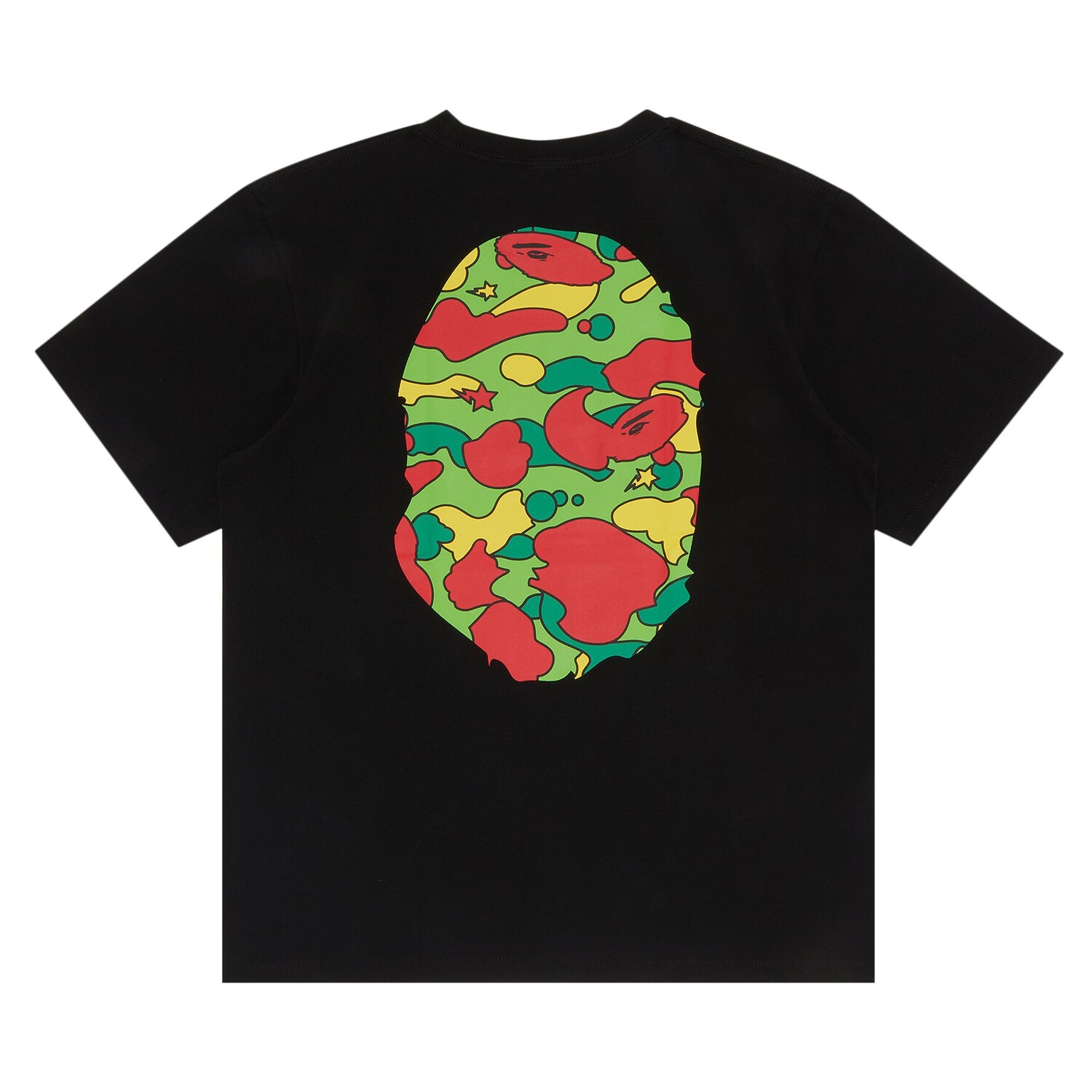 Футболка BAPE Sta Camo Big Ape Head, Черный/Многоцветный
Футболка BAPE Sta Camo Big Ape Head, Черный/Многоцветный