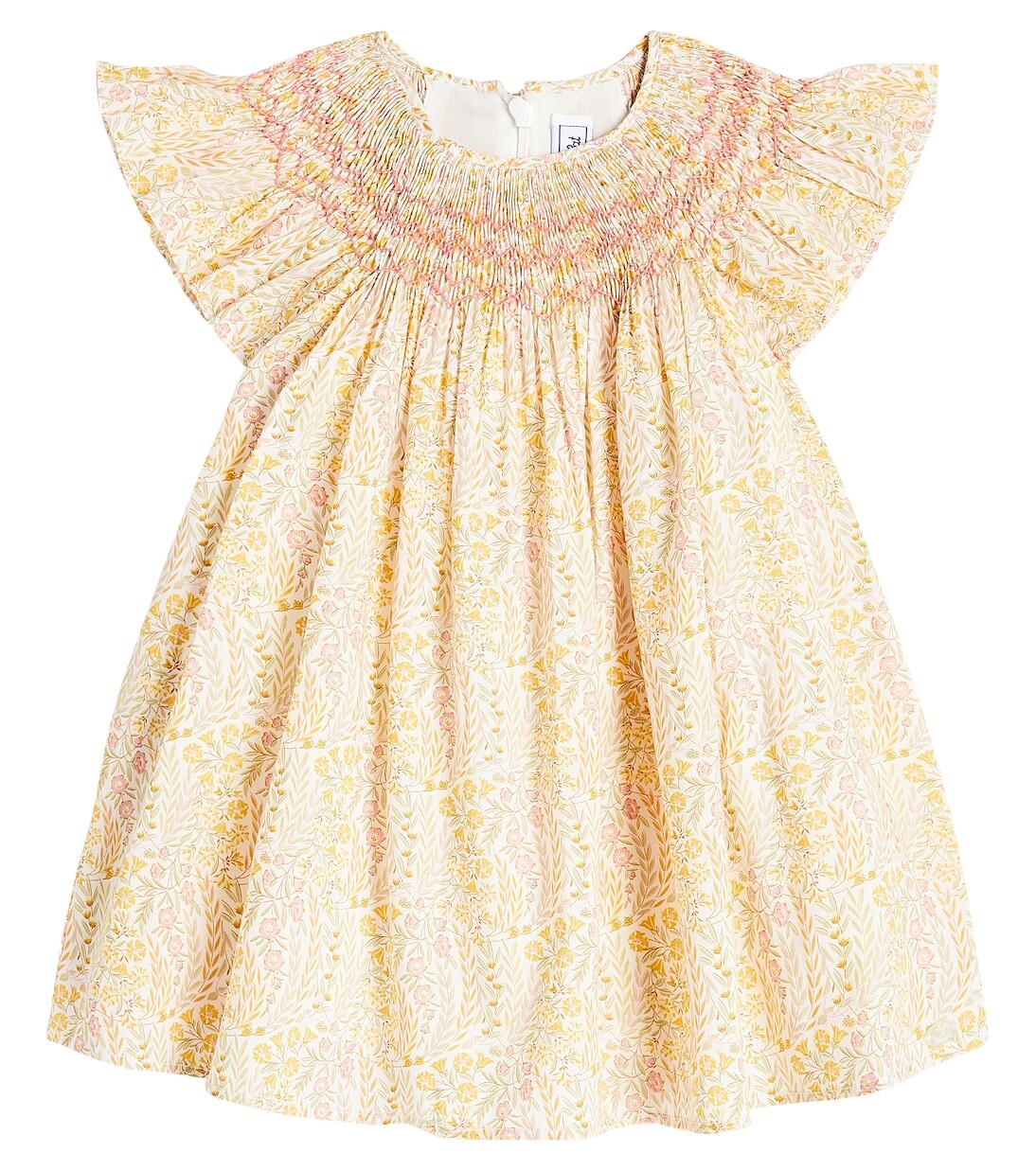 Детское хлопковое платье с принтом Tartine Et Chocolat, мультиколор 
Детское хлопковое платье с принтом Tartine Et Chocolat, мультиколор