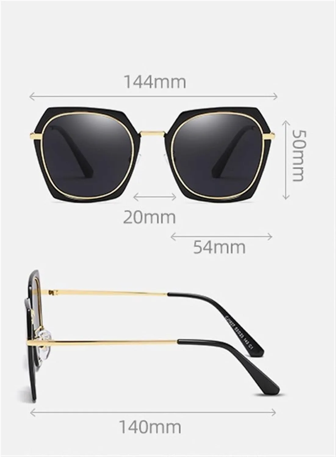 GAOXIN Модные поляризованные солнцезащитные очки с металлическим солнцезащитным козырьком для вождения, женские солнцезащитные очки (Цвет: A, Размер: Средний), A
GAOXIN Модные поляризованные солнцезащитные очки с металлическим солнцезащитным козырьком для вождения, женские солнцезащитные очки (Цвет: A, Размер: Средний), A