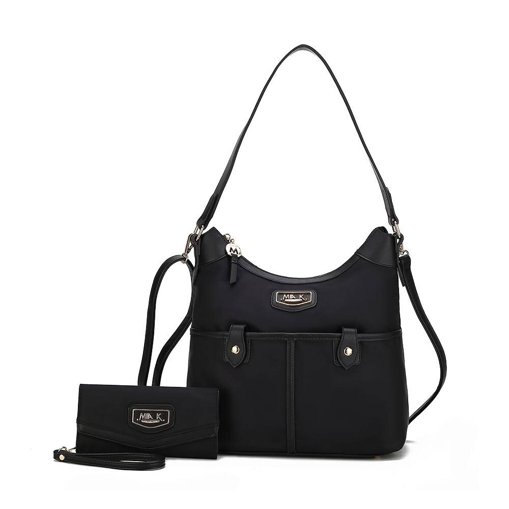 Mkf Collection Нейлоновая сумка-хобо Harper с таким же кошельком от Mia K MKF Collection, черный
Mkf Collection Нейлоновая сумка-хобо Harper с таким же кошельком от Mia K MKF Collection, черный