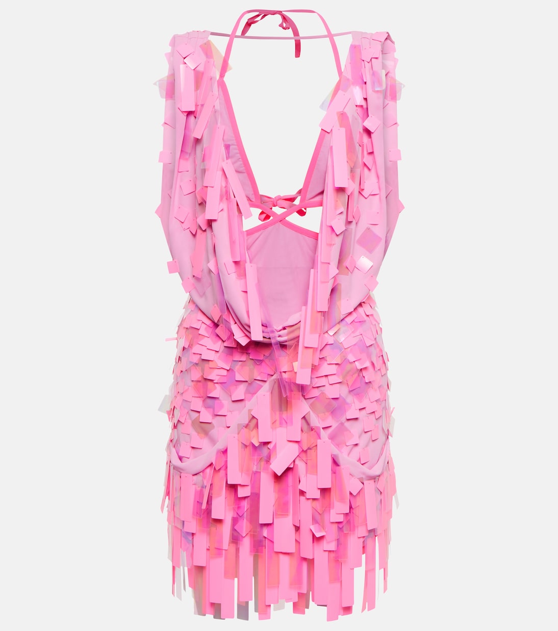 Мини-платье с декором The Attico, фуксия
Мини-платье с декором The Attico, фуксия