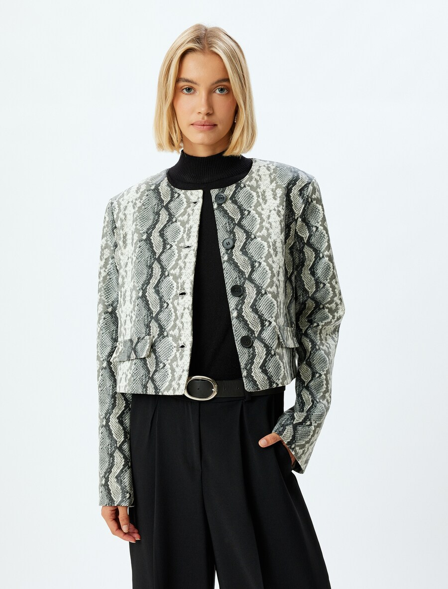 Блейзер Koton, серый
Блейзер Koton, серый