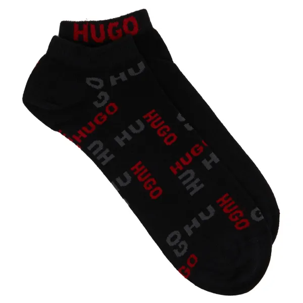 Две пары носков с логотипом Hugo, черный
Две пары носков с логотипом Hugo, черный