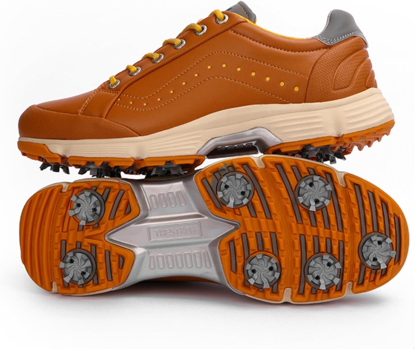 Мужские гольф обувь профессиональная водонепроницаемая кожаная спортивная обувь для гольфа мужская для ходьбы - кроссовки для гольфа для мужчин Addallan, желтый
Мужские гольф обувь профессиональная водонепроницаемая кожаная спортивная обувь для гольфа мужская для ходьбы - кроссовки для гольфа для мужчин Addallan, желтый