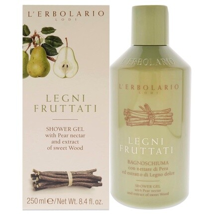 Гель для душа L'Erbolario Fruity Woods с грушевым нектаром и экстрактом сладкой древесины, 8,4 унции
Гель для душа L'Erbolario Fruity Woods с грушевым нектаром и экстрактом сладкой древесины, 8,4 унции