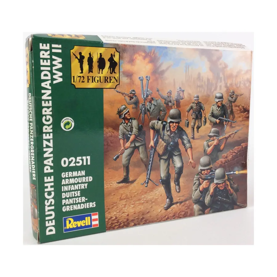 Немецкая бронетанковая пехота, WWII Models (1:72) (Revell/Monogram)
Немецкая бронетанковая пехота, WWII Models (1:72) (Revell/Monogram)