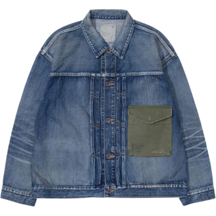 MADNESS Джинсовая куртка унисекс синяя, Blue 
MADNESS Джинсовая куртка унисекс синяя, Blue