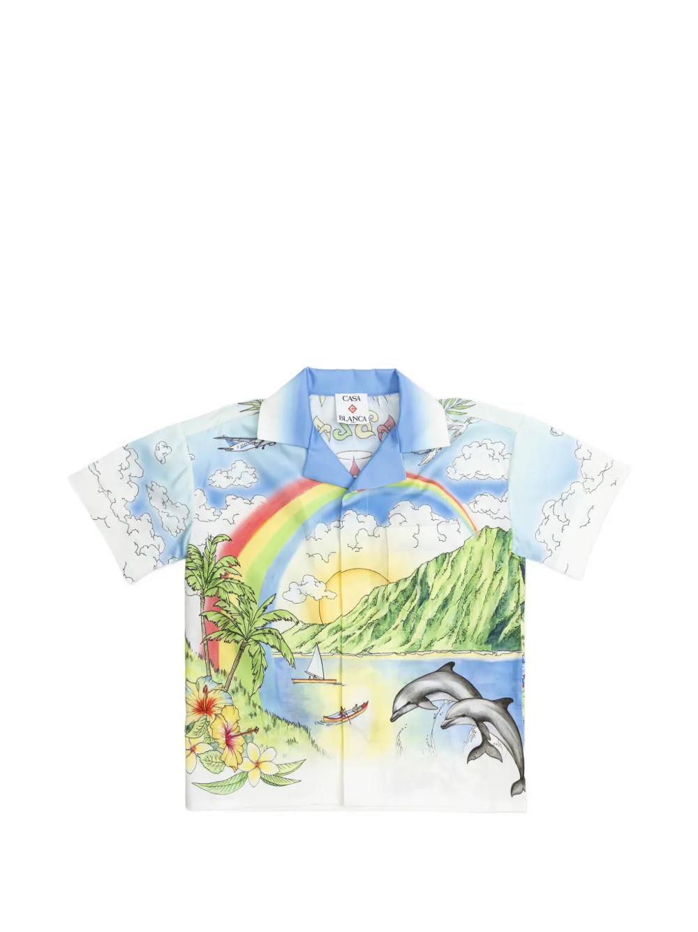 Рубашка с графическим принтом Casablanca Kids, синий
Рубашка с графическим принтом Casablanca Kids, синий