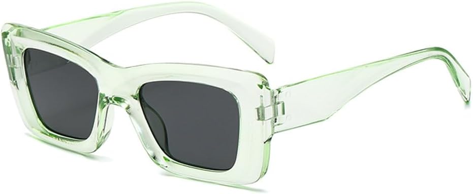 Винтажные модные классические солнцезащитные очки для женщин, защита от УФ-излучения UV400, панк-очки для мужчин, простые солнцезащитные очки для женщин TYUVIVO, Clear Green
Винтажные модные классические солнцезащитные очки для женщин, защита от УФ-излучения UV400, панк-очки для мужчин, простые солнцезащитные очки для женщин TYUVIVO, Clear Green