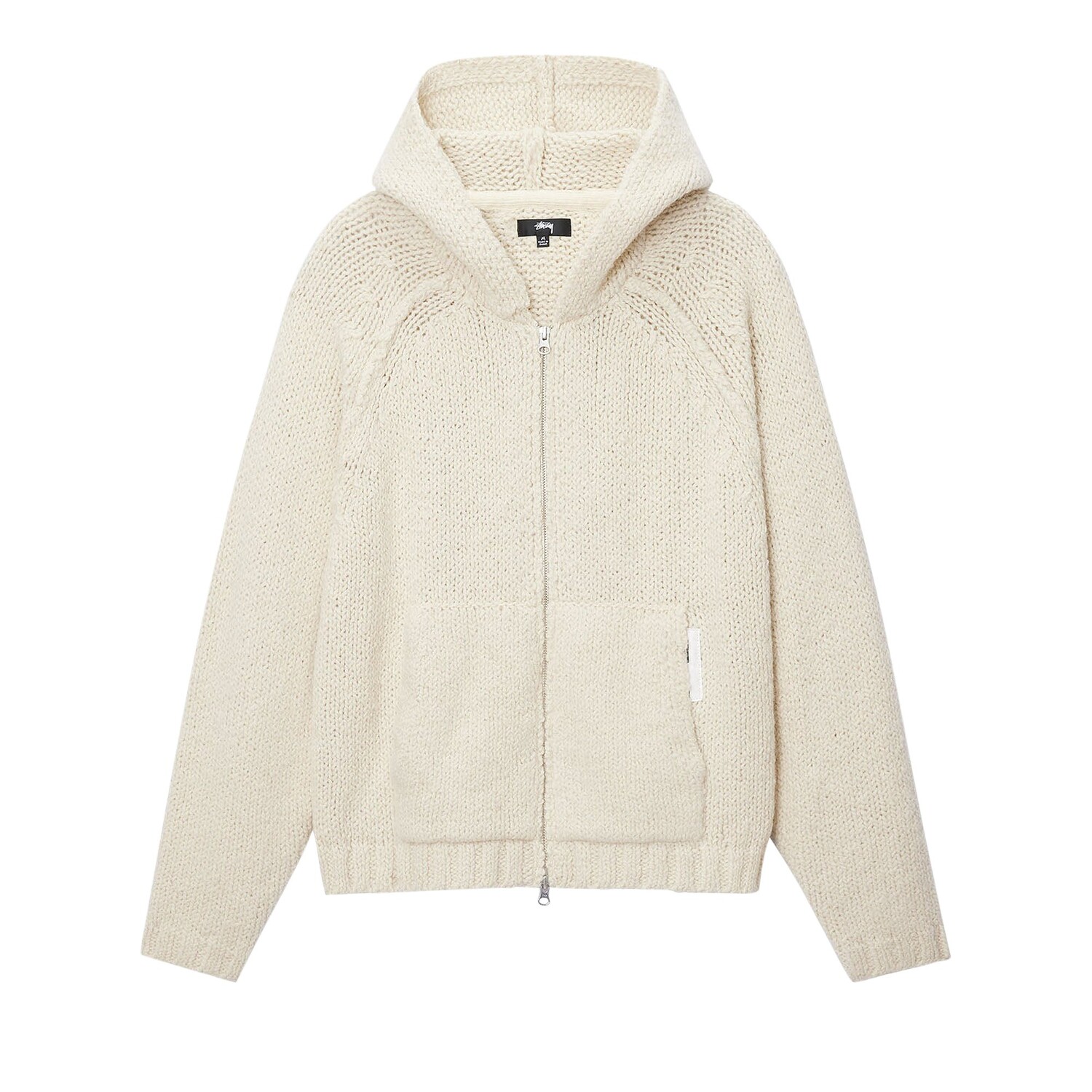 Худи массивной вязки на молнии Stussy, цвет Слоновая кость
Худи массивной вязки на молнии Stussy, цвет Слоновая кость