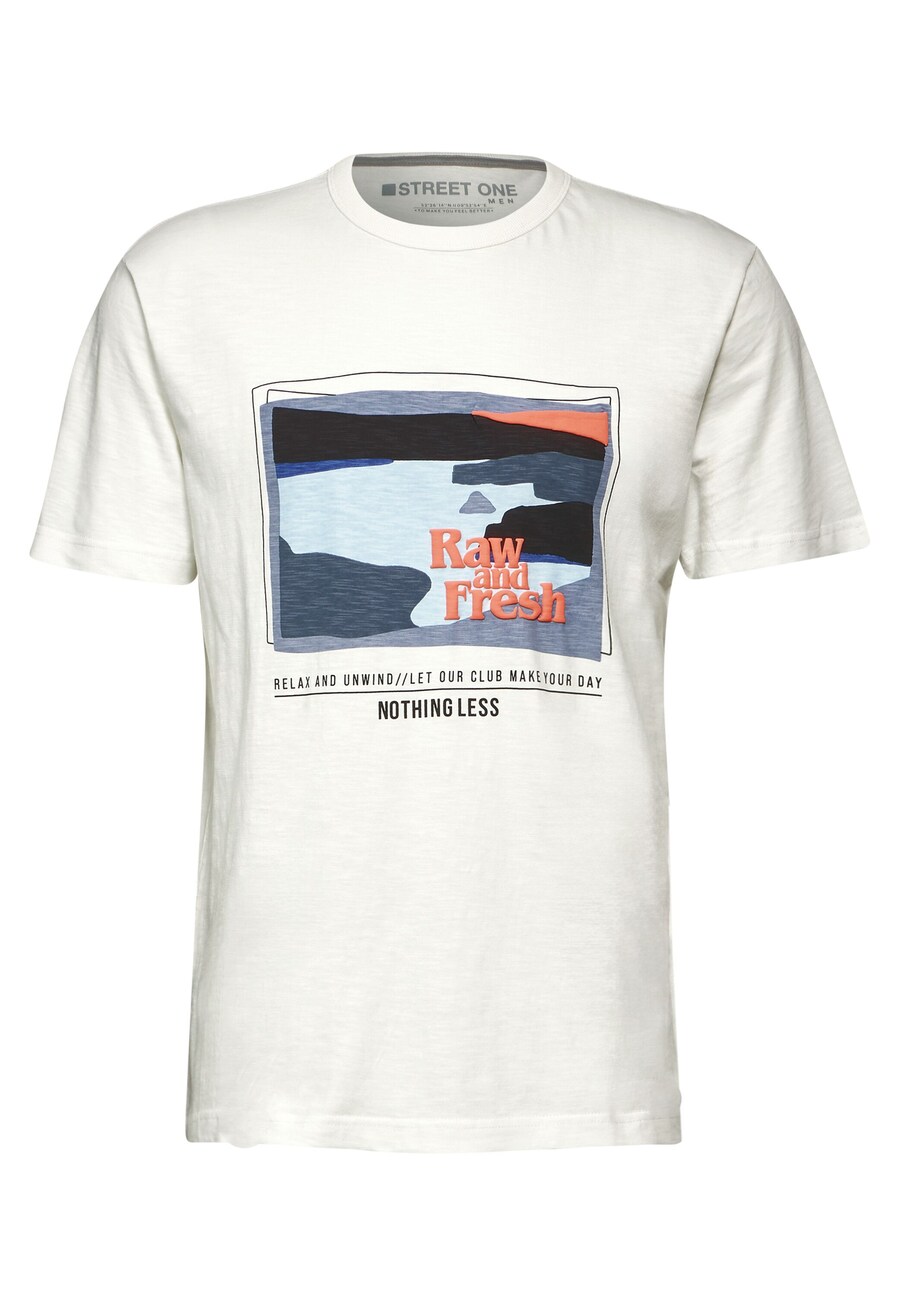 Классическая футболка Street One MEN Shirt, белый
Классическая футболка Street One MEN Shirt, белый