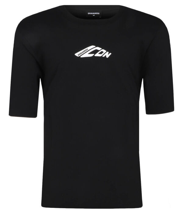 Значок футболки Loose fit Dsquared2, черный
Значок футболки Loose fit Dsquared2, черный