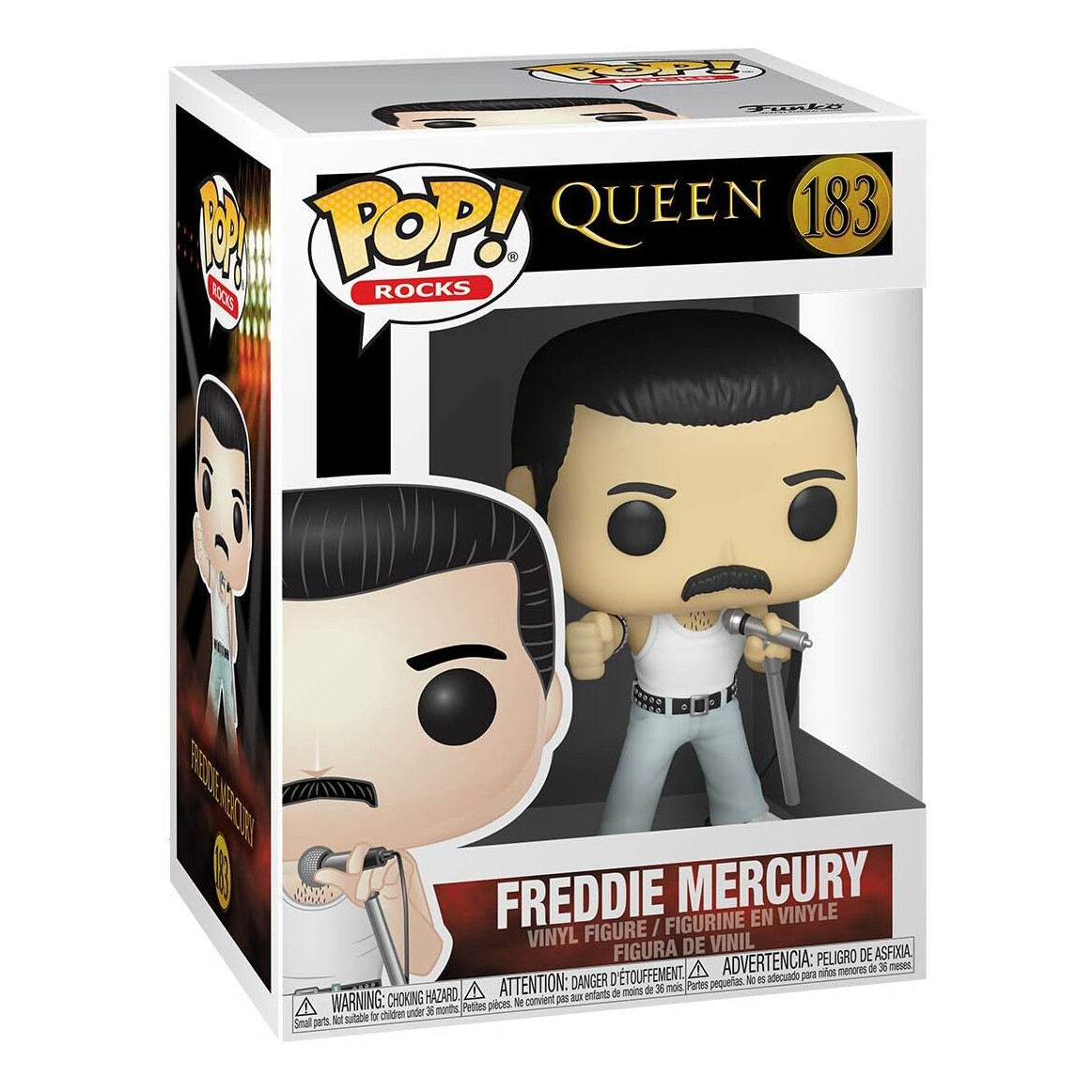 Фигурка Funko Pop! Rocks Queen Freddy Mercury Radio Ga Ga 1985
Фигурка Funko Pop! Rocks Queen Freddy Mercury Radio Ga Ga 1985