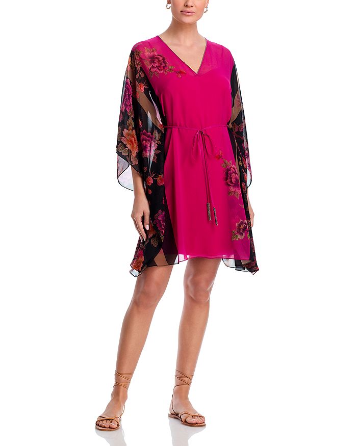 Пэйдж Кафтан с Цветочным Принтом и Завязкой на Талии Kobi Halperin, розовый
Пэйдж Кафтан с Цветочным Принтом и Завязкой на Талии Kobi Halperin, розовый