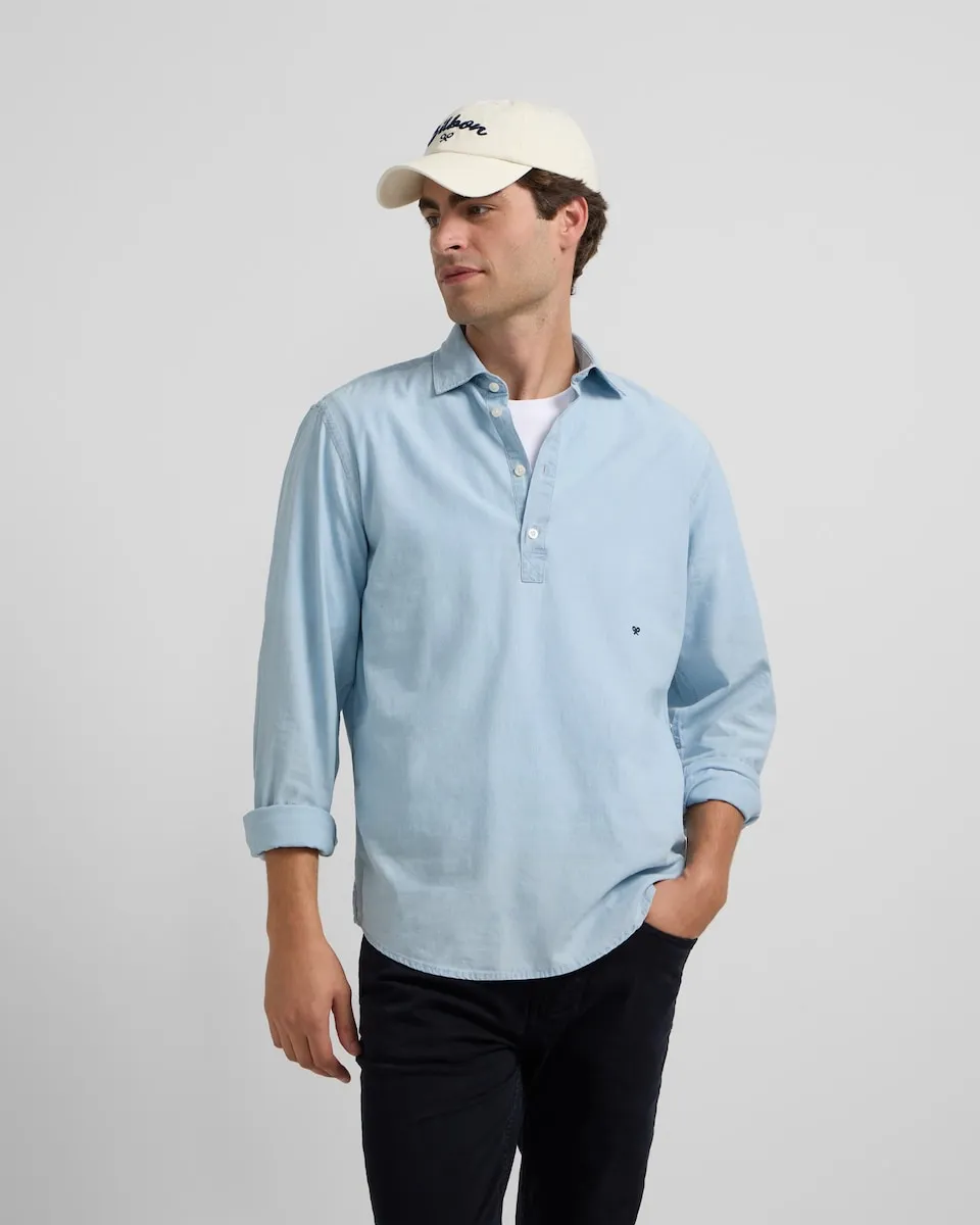 Мужская спортивная футболка из светло-синего денима Silbon, светло-голубой
Мужская спортивная футболка из светло-синего денима Silbon, светло-голубой