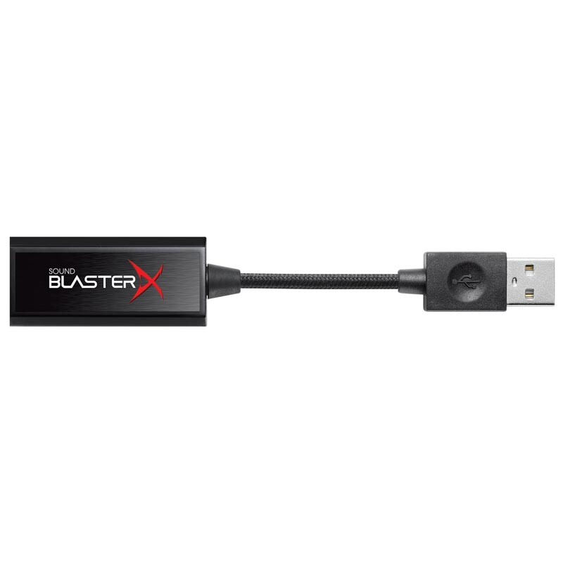 Внешняя звуковая карта Creative Sound BlasterX G1 7.1, черный
Внешняя звуковая карта Creative Sound BlasterX G1 7.1, черный