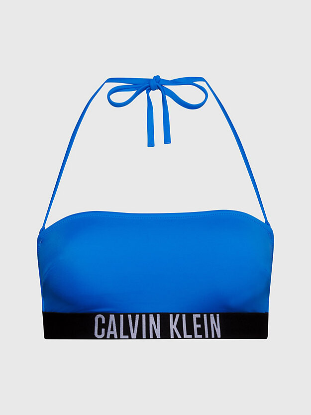 Верх бикини-бандо - Intense Power Calvin Klein, синий
Верх бикини-бандо - Intense Power Calvin Klein, синий