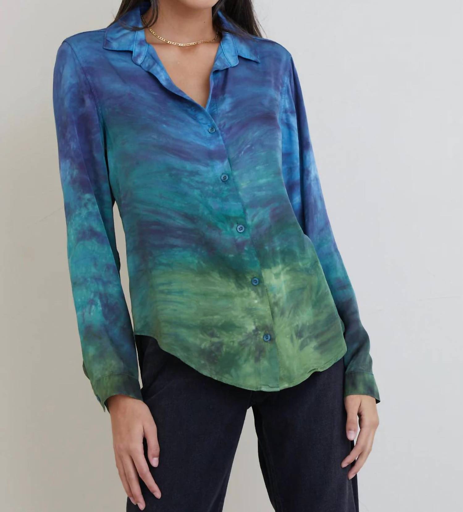 Рубашка Abbot на пуговицах в темно-синих чернилах Bella Dahl
Рубашка Abbot на пуговицах в темно-синих чернилах Bella Dahl