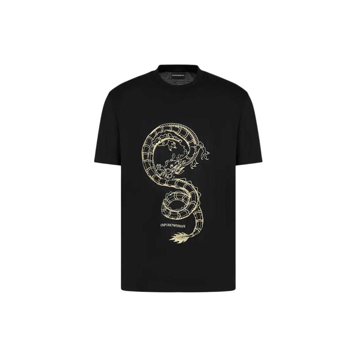 Графическая футболка с круглым вырезом EMPORIO ARMANI, черный
Графическая футболка с круглым вырезом EMPORIO ARMANI, черный