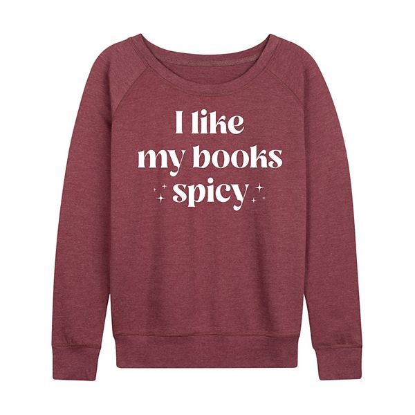 Женская футболка с длинным рукавом i like my books spicy french terry Licensed Character, Heather Maroon
Женская футболка с длинным рукавом i like my books spicy french terry Licensed Character, Heather Maroon