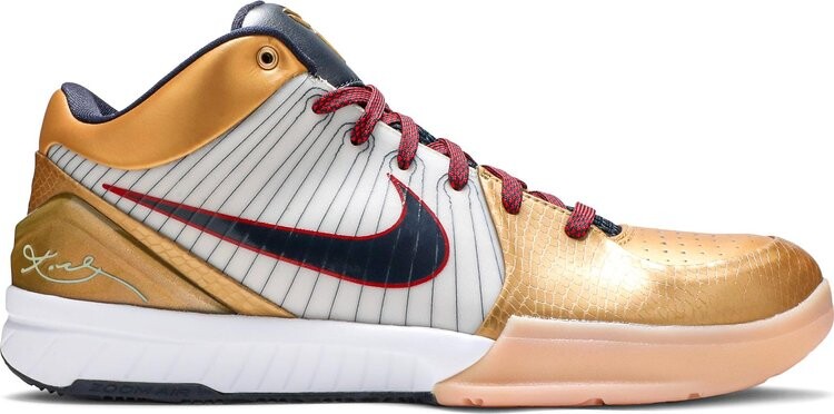 Кроссовки Nike Zoom Kobe 4 'Gold Medal', белый
Кроссовки Nike Zoom Kobe 4 'Gold Medal', белый