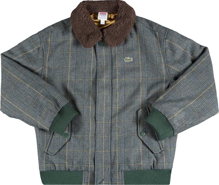 Куртка Supreme x Lacoste Wool Bomber Jacket 'Green', зеленый
Куртка Supreme x Lacoste Wool Bomber Jacket 'Green', зеленый