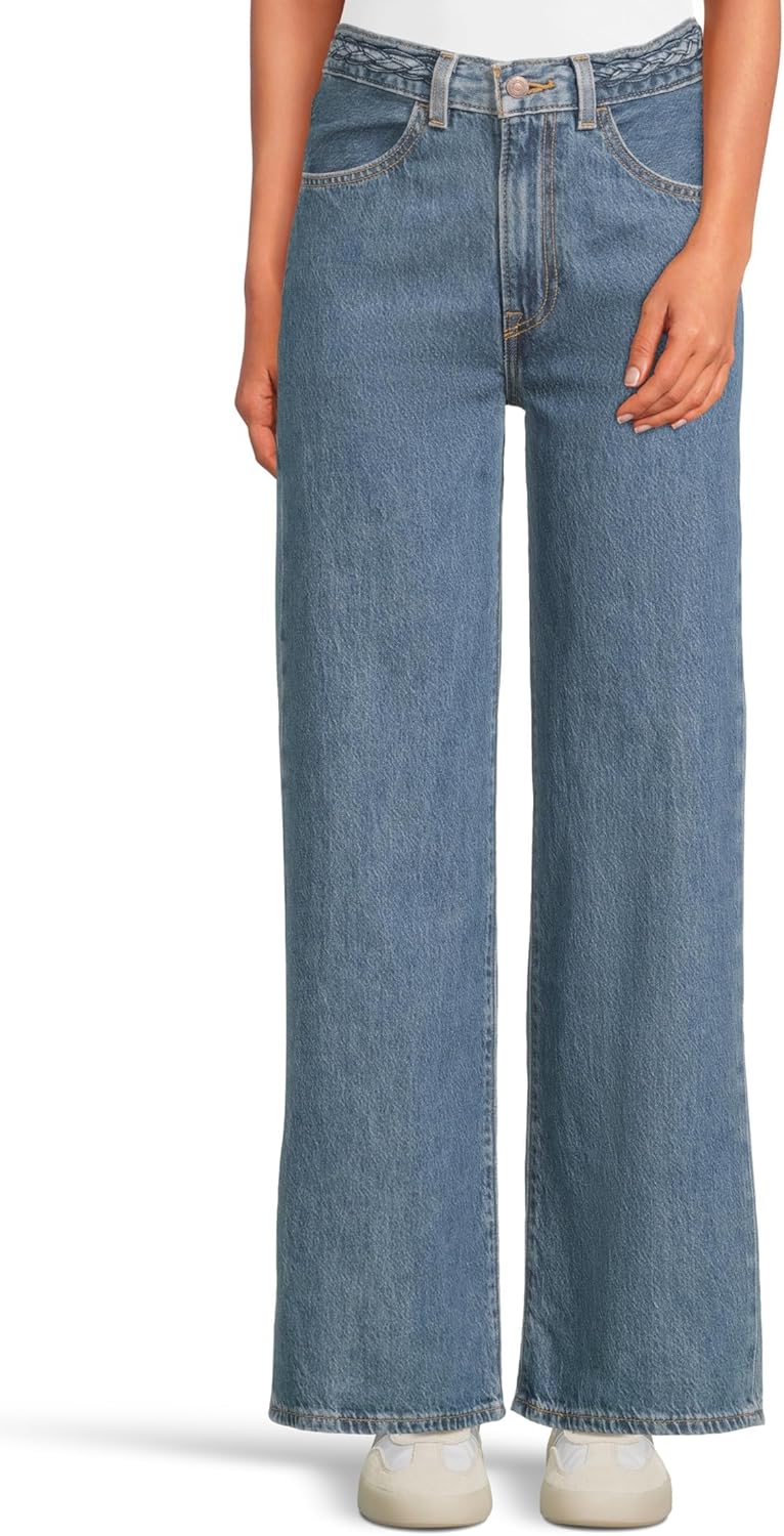 Женские плетеные джинсы Levi's Ribcage Wide Leg, Big Yikes
Женские плетеные джинсы Levi's Ribcage Wide Leg, Big Yikes