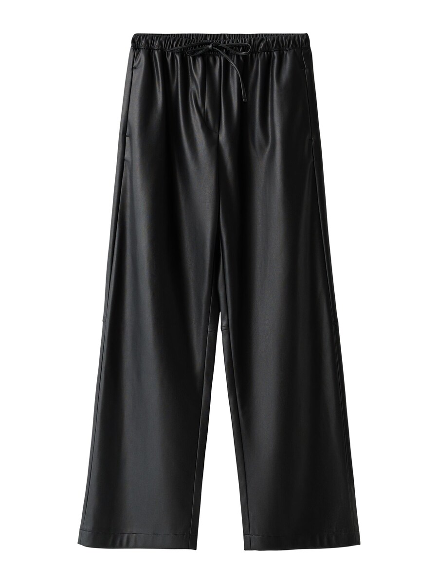 Широкие брюки Bershka, черный
Широкие брюки Bershka, черный