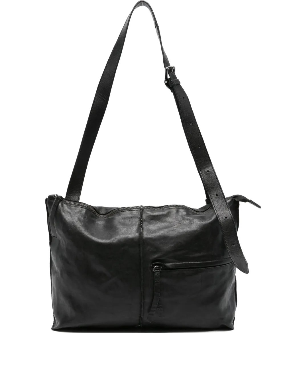 Кожаная сумка через плечо на молнии SOMMET, черный
Кожаная сумка через плечо на молнии SOMMET, черный