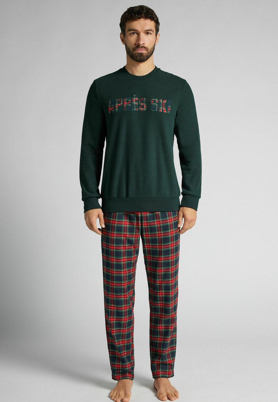 Пижамный комплект IUMAN Intimissimi Uomo SET, Green/Dark Green
Пижамный комплект IUMAN Intimissimi Uomo SET, Green/Dark Green