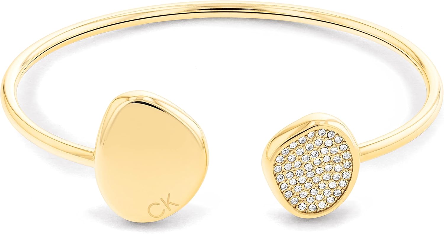 Женский браслет-браслет из стали с эффектом памяти от Calvin Klein Jewelry, Gold Plated
Женский браслет-браслет из стали с эффектом памяти от Calvin Klein Jewelry, Gold Plated