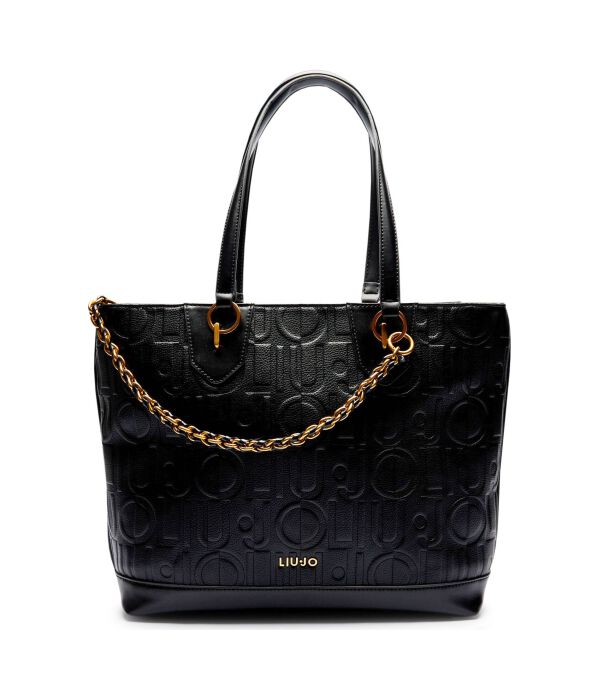 Сумка-шоппер женская Liu Jo с тиснением и цепочкой, черный
Сумка-шоппер женская Liu Jo с тиснением и цепочкой, черный