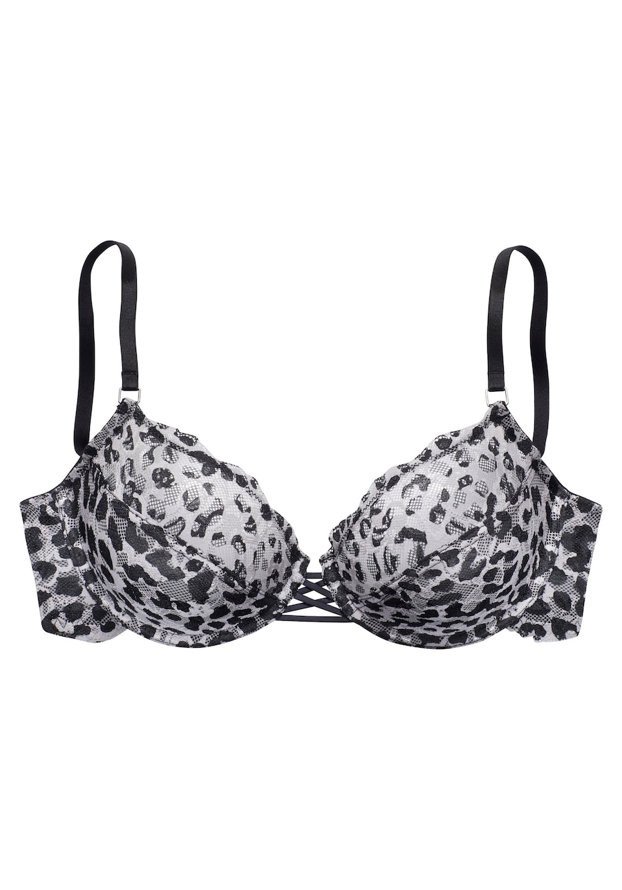 Бюстгальтер пуш-ап LASCANA, светло-серый
Бюстгальтер пуш-ап LASCANA, светло-серый
