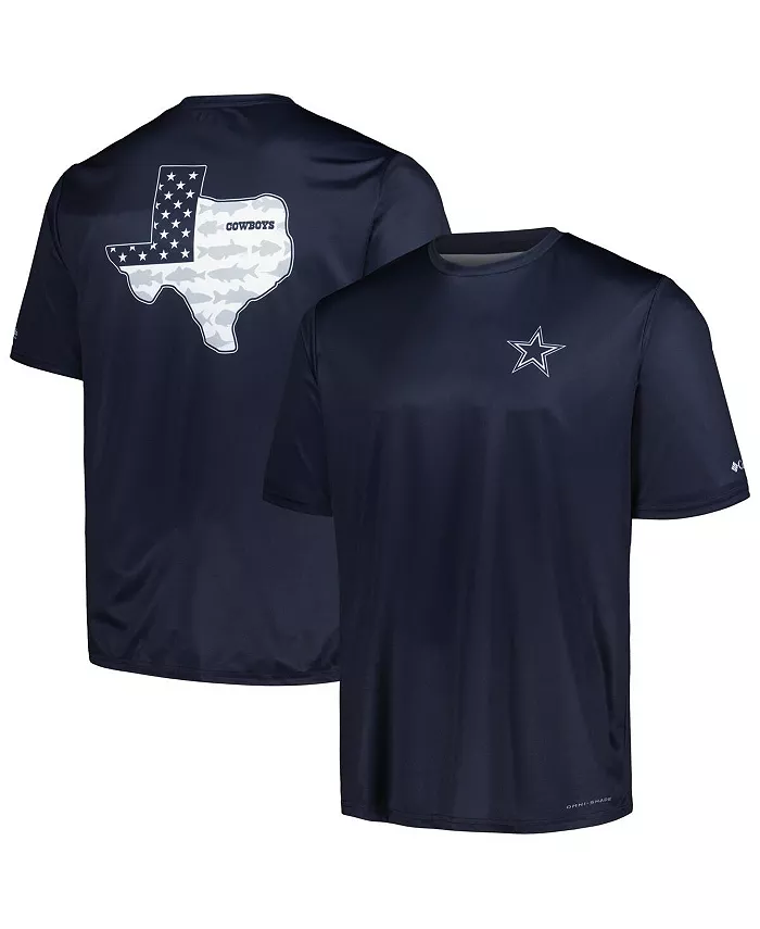 Мужская футболка Dallas Cowboys Terminal Tackle Omni-Shade Texas в темно-синем цвете Columbia
Мужская футболка Dallas Cowboys Terminal Tackle Omni-Shade Texas в темно-синем цвете Columbia