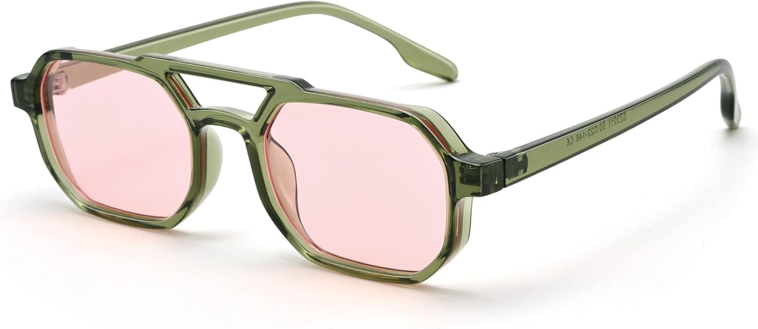 Солнцезащитные очки-авиаторы AZorb Retro Small для женщин и мужчин, модные классические, прямоугольные, в стиле 90-х, винтажные, с защитой от УФ-излучения UV400, Green/Pink
Солнцезащитные очки-авиаторы AZorb Retro Small для женщин и мужчин, модные классические, прямоугольные, в стиле 90-х, винтажные, с защитой от УФ-излучения UV400, Green/Pink