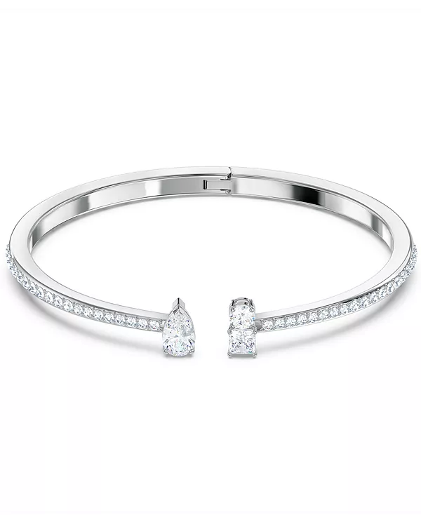 Браслет-Манжета с серебристым кристаллом Swarovski, crystal
Браслет-Манжета с серебристым кристаллом Swarovski, crystal