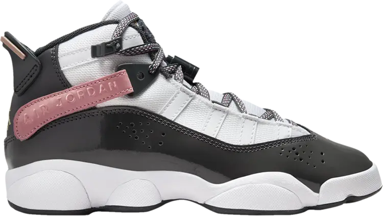 Кроссовки Jordan 6 Rings GS 'White Red Stardust', белый
Кроссовки Jordan 6 Rings GS 'White Red Stardust', белый